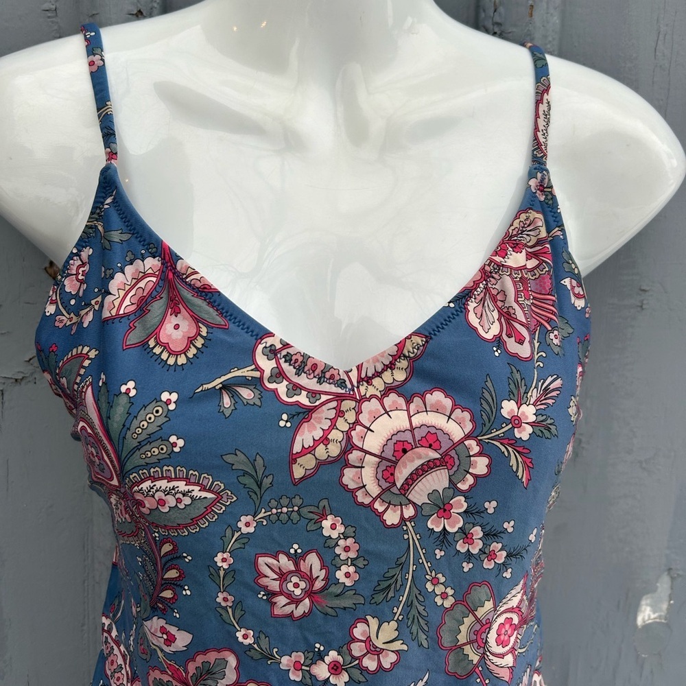 J Crew Liberty Print Ballet One Piece, size 8 - Picture 7 of 12